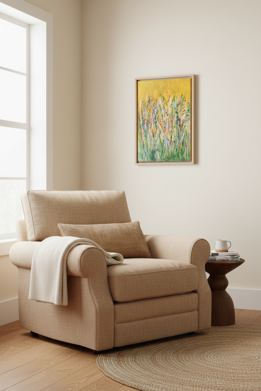 Gaity in reading nook