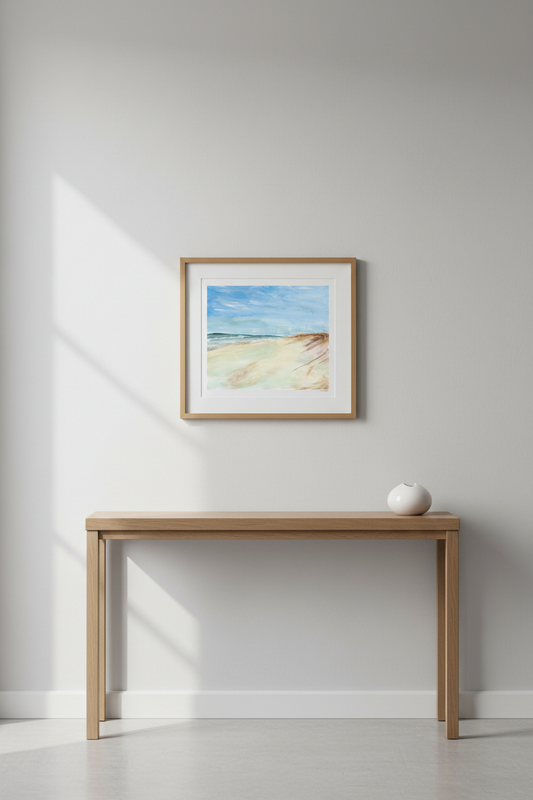 Quiet Day above console table