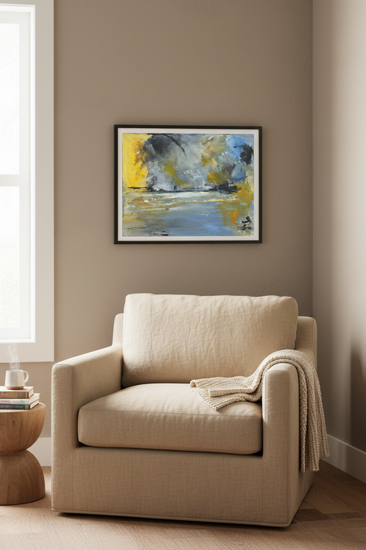 Weather in reading nook