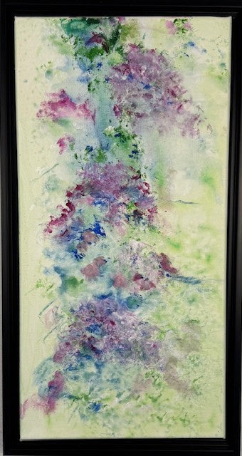 Splash of Spring II Abstract Floral Original - Colorful Spring Art