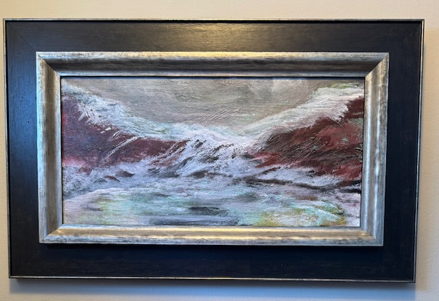 Unrestricted Seas Abstract Seascape Original - Contemporary Ocean Art