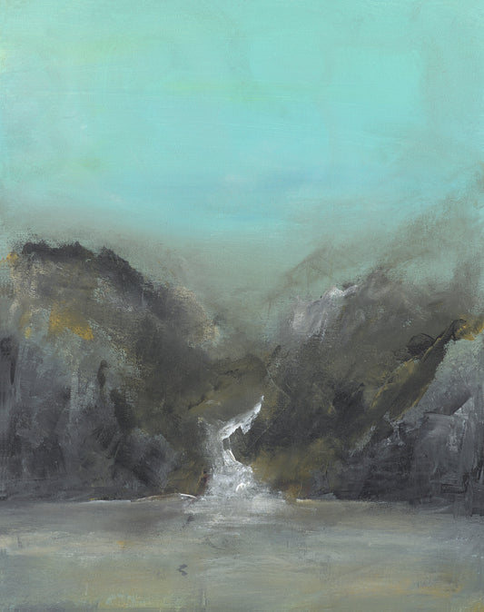 Mountain Waterfall - Giclee Prints