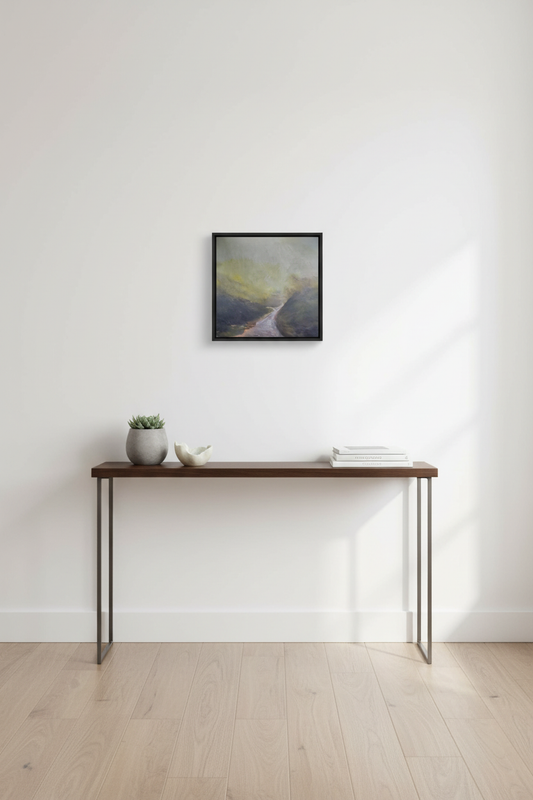 Misty Path 12x12 above console table